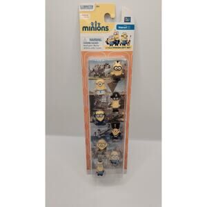 2010 MINIONS Movie Mini Figures 8 Piece Gift Set Despicable Me Walmart Exclusive